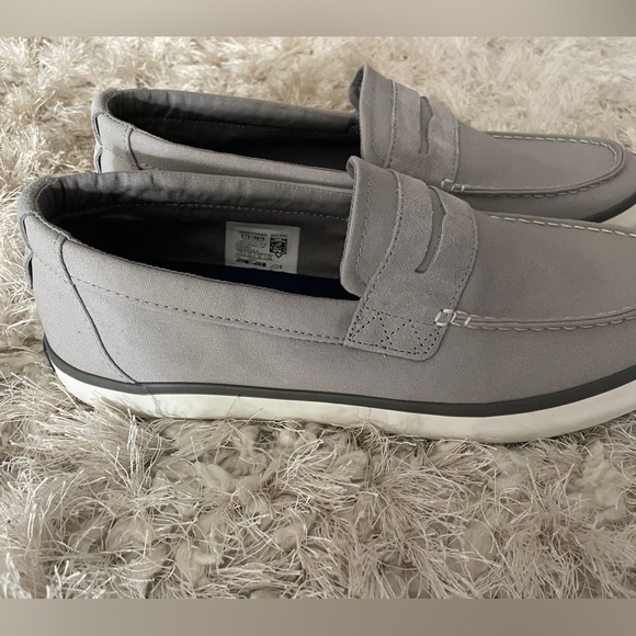 Sperry Top Sider men’s gray Mainsail Penny Slip-On Loafer Sneaker Size 11.5 NEW - Picture 7 of 9